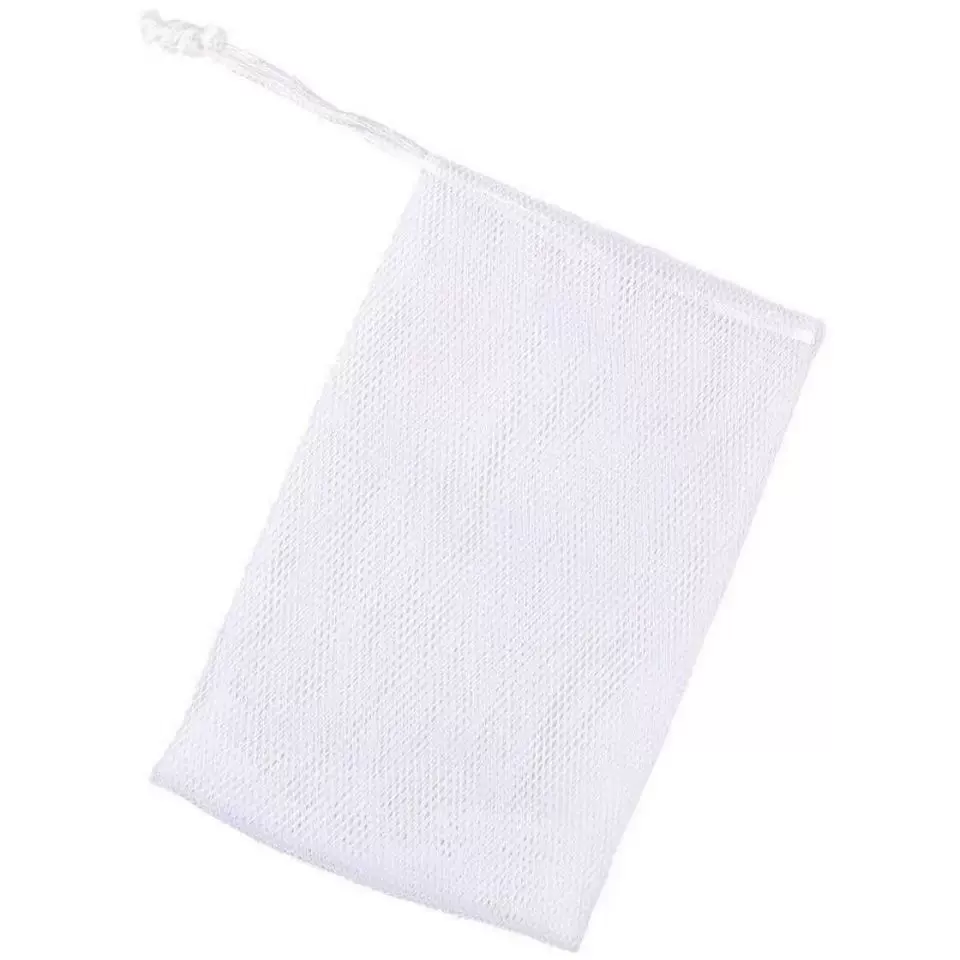 起泡网白绳9*11cm，9*15cm，白绳彩绳丝带起泡网