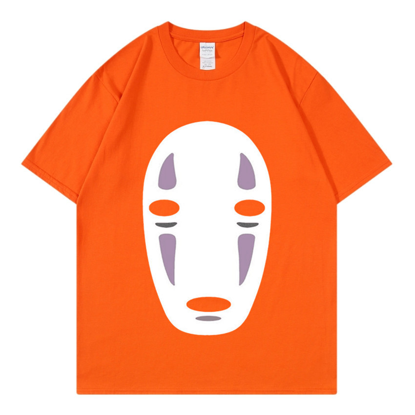 Primavera/Estate Nuova T-shirt da uomo senza volto Sciolto Coal Ball Lettera Manica corta Unisex Manica corta da uomo T_voghion.com