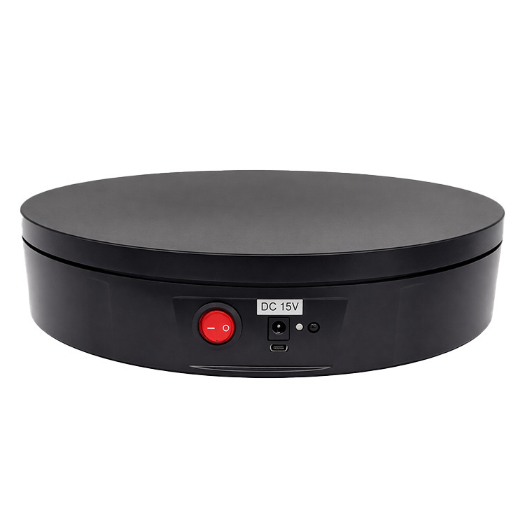 3D Scanner Dedicated Turntable with 30cm Diameter, Adjustable Speed, 100kg High Load Capacity, Fully Automatic Scanning and Stitching 3D Scanner Dedicated Turntable with 30cm Diameter, Adjustable Speed, 100kg High Load Capacity, Fully Automatic Scanning and Stitching