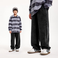 DK童装2025秋季香蕉裤做旧卫裤长裤子儿童女男童中大童街舞运动裤