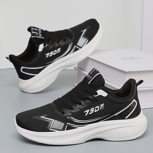 Men's Spring New Running Shoes Wholesale Couple's Style Korean Fashion Casual Lightweight Running Shoes