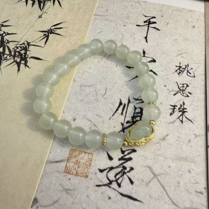 合集木串珠莲花手链2025女生新款中式手串禅意小众复古手饰闺蜜|undefined
