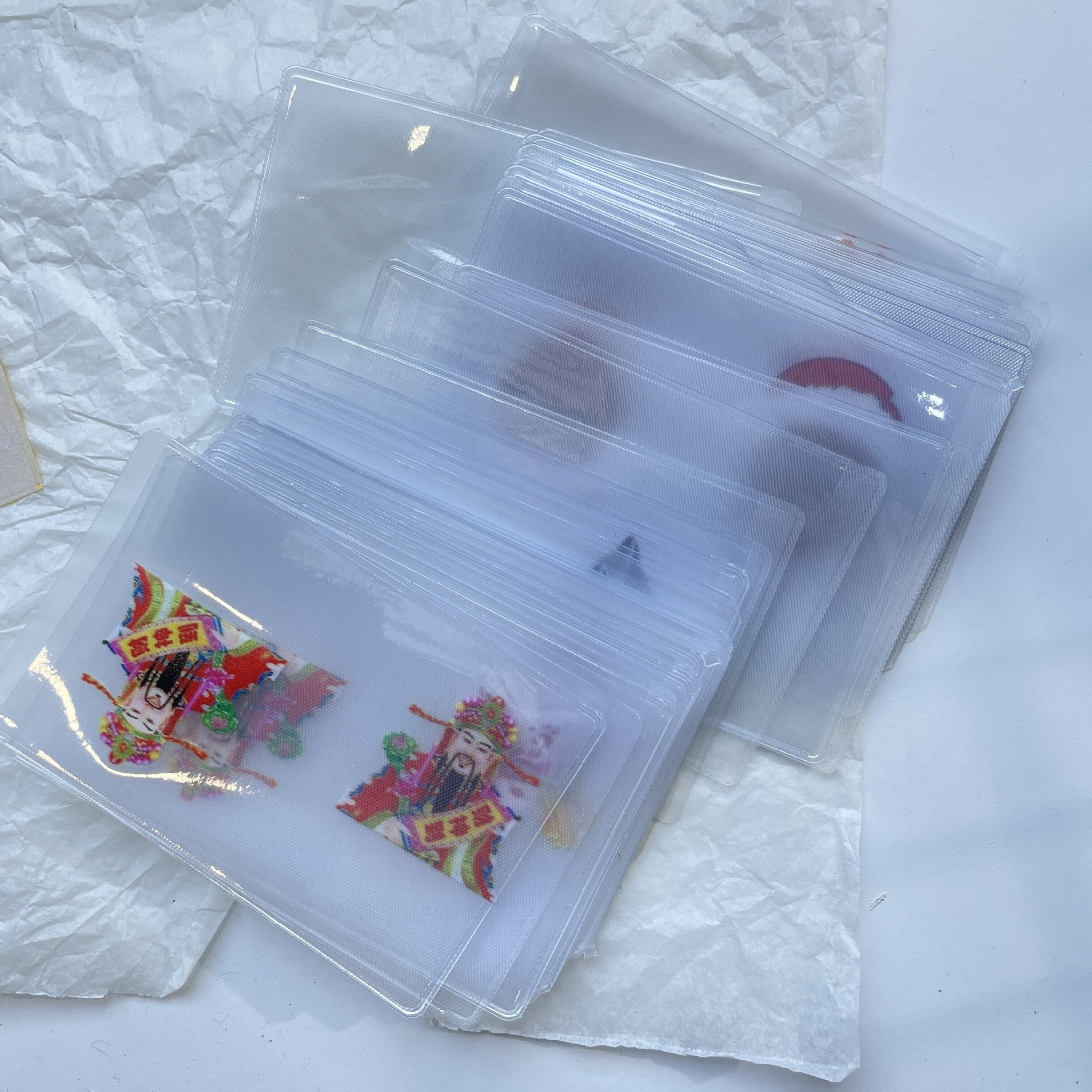 社恐身份證頭像擋臉惡搞證件pvc卡套搞怪保護套頭套防磁搞笑BH295