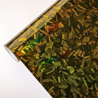 Carbon Fiber Stickers Forged Carbon Steel | Auto Color Change Film - flower-carbon-gold-pvc-bottom-50cm1m-50cm1m