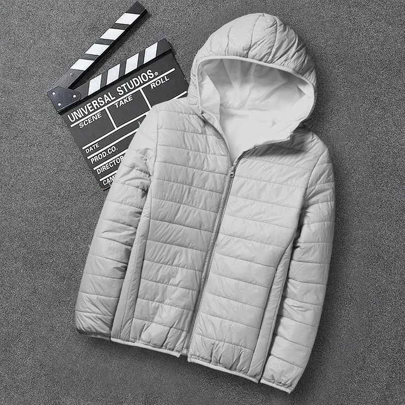 Light and thin down jacket, thermal underwear, keep warm hoody, 2023 collection, plus size