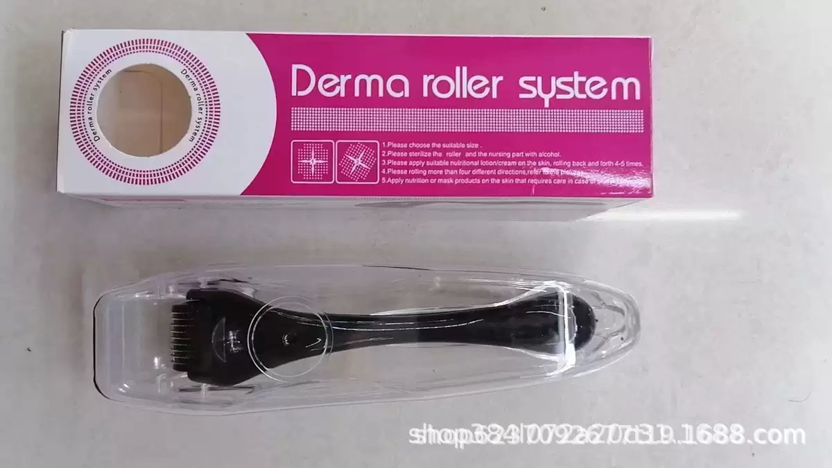 540 Dermaroller Yüz Mikro İğne Yüz Dermaroller Ev Güzelliği Dermaroller Güzellik Mikro İğne Serum İntroducer Dış Ticaret Sınır Ötesi