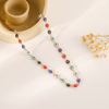 Short necklace handmade, European style, simple and elegant design