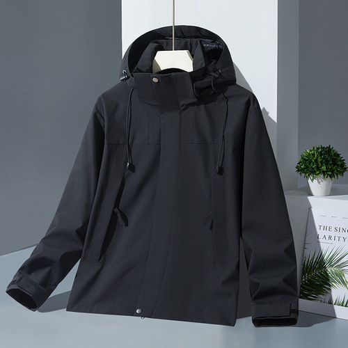 Jacket Men's Loose Casual Jacket Women's 2024 Spring and Autumn Windproof Waterproof Sports Outdoor Mountaineering Wear for Women