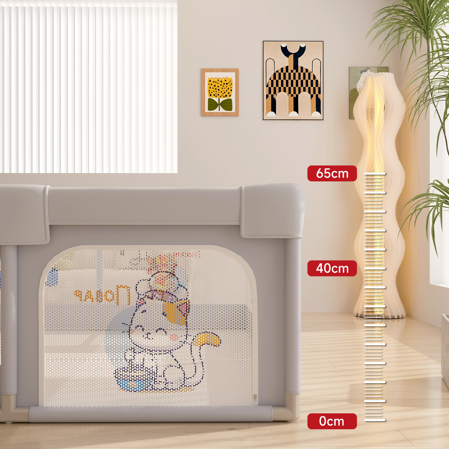 valla de juego valla de protección en el suelo rastrear valla para bebés en el interior cojín de la habitación para niños en el hogar