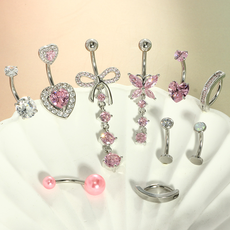 Pointed titanium steel lip stud product view