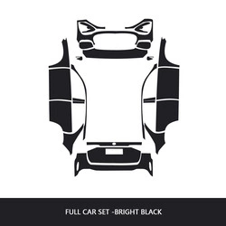 Car paint protective film Invisible Car Wrap Tpu - glossy-black-tpu-24-26-mercedes-benz-gle