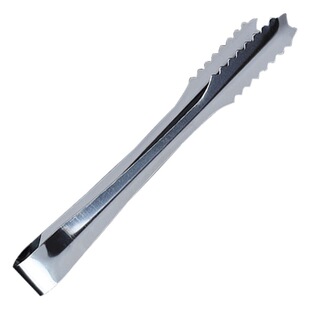 Stainless steel ice clip thickened ice clip multi-functional barbecue clip ice bucket non-food sugar clip towel clip wholesale