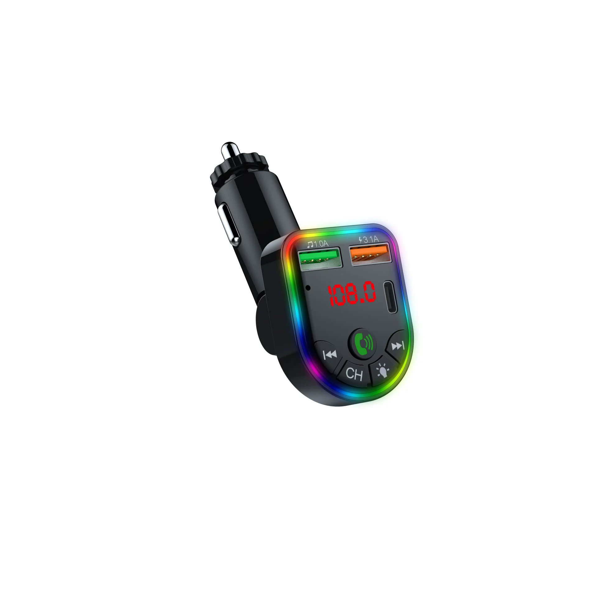 Автомобильный Bluetooth MP3 плеер P20 Smart Bluetooth вызов ответ/зависание видео навигация автомобиль MP3