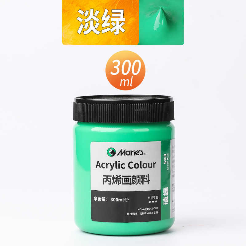 Malee conjunto de pinturas de propileno pintado