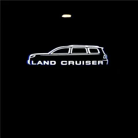 Применимо TOYUTA Toyota cool Road Ze CAND CRUISER дверная приветственная лампа стекло КВАРЦЕВЫЙ чип не выцветает