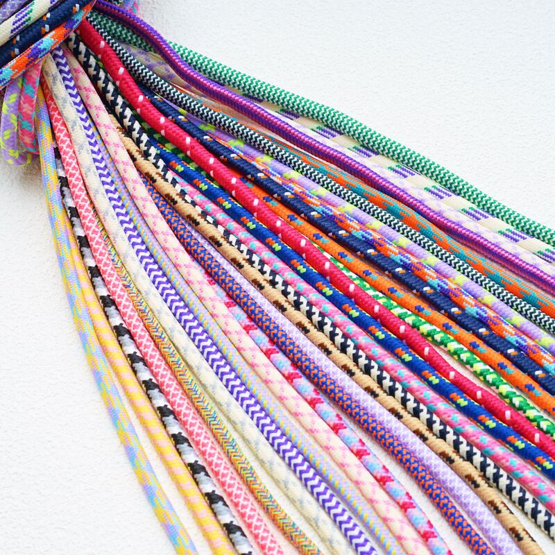 5mm hard core umbrella rope miu rope hand woven bag pendant ins wind bag hanging accessories high sense bag hanging wholesale