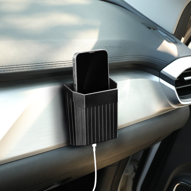 Car air outlet storage box car sticky interior creative mobile phone…
