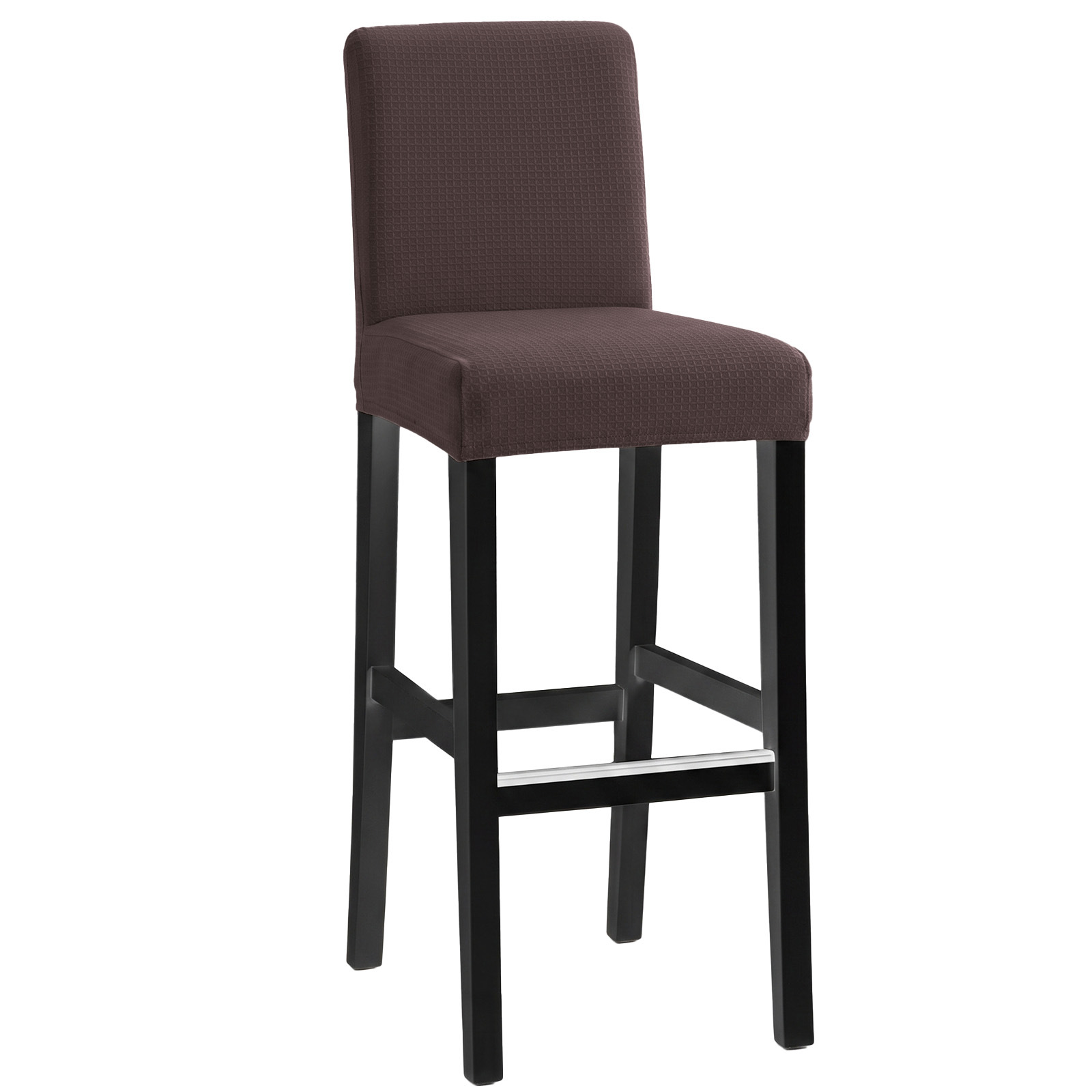 Transfronterizo spot a prueba de derrames pequeño cuadrado elástico cubierta de silla de bar todo incluido grueso cubierta de taburete alto cubierta de bar cubierta de hotel cubierta de silla