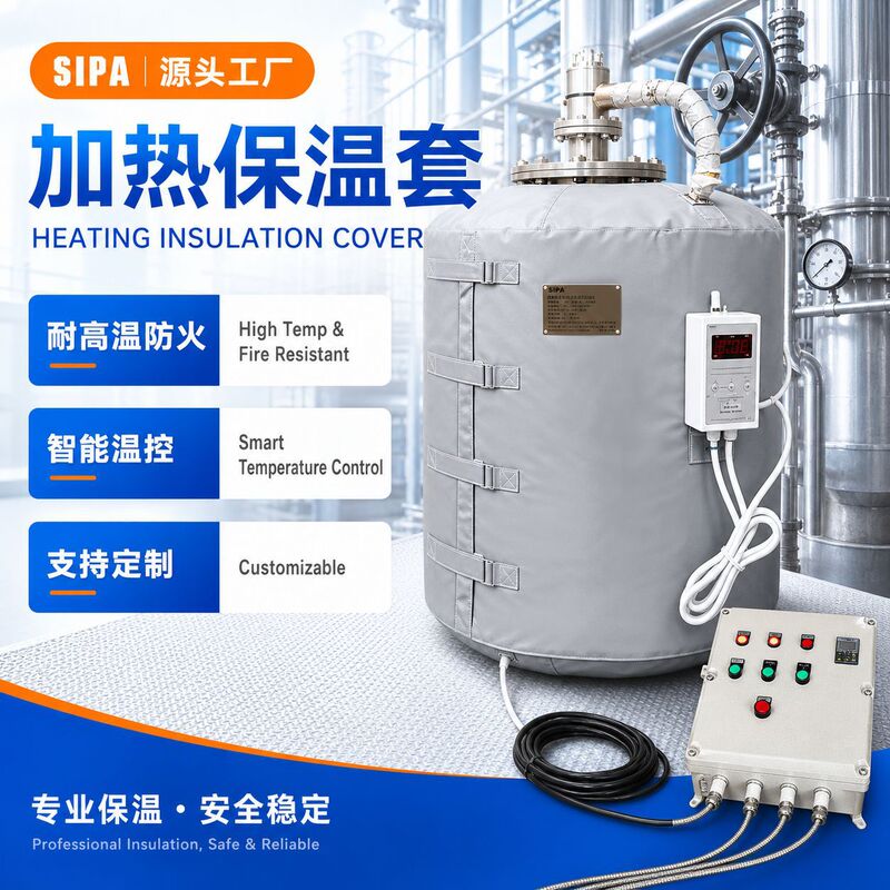 Heating Insulation Cover, Thermal Insulation and Energy-Saving Material, Intelligent Digital Display Temperature Control Thermocouple Pt100, High Temperature Fireproof Cloth Heating Insulation Cover, Thermal Insulation and Energy-Saving Material, Intelligent Digital Display Temperature Control Thermocouple Pt100, High Temperature Fireproof Cloth