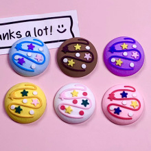 PVC软胶装饰星球冰淇凌手工diy贴片配件手机壳洞洞拖鞋扣杯子贴