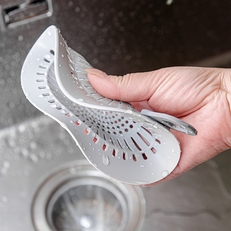Tapa de Drenaje de Silicona con Filtro Anti-Olor y Anti-Obstrucción para Baño y Fregadero