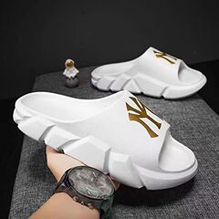 Footstep Feeling Cool Slippers for Men - Summer Home Interior Bathroom Shower Non-Slip Household Eva Slippers for Women