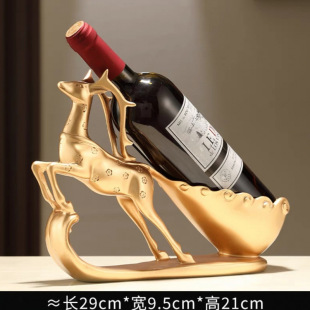 Creative Wine Rack Ornaments, Accessible Luxury High-End Wine Bottle Racks, Wine Cabinet Decorations, European Wine Racks, Storage Rack Decorations