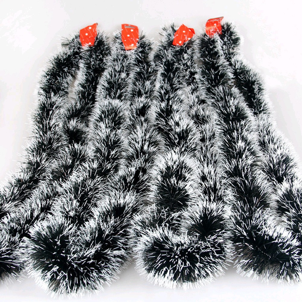 Molten Green and White Edge Plaid Molten Green and Green Edge 2024 Cross-Border New Year's Day Christmas Decorations Angelica Flower Color Strips