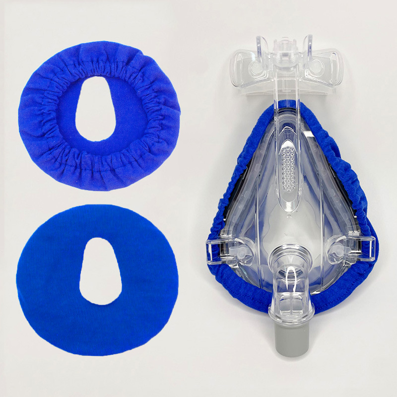 Cpap High-Elastic Mask Lining Ventilator Accessories Anti-Strangle Breathable Pad Universal Perforated Mask Cover Nose Mask Cross-Border