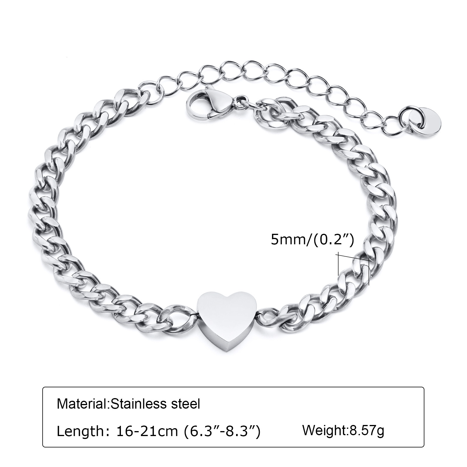 0.03µm-0.05µm Gold Plating Thickness Wholesale Jewelry Simple Style Heart Shape 201 Stainless Steel Plating Stainless Steel Rings