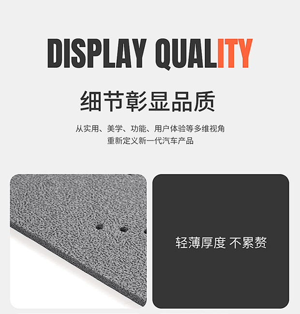 Car Seat Cushion Memory Foam Leg Rest Suede Leather Seat Cushion Leg Rest Integrated Driver's Seat Passenger Seat Extension Cushion