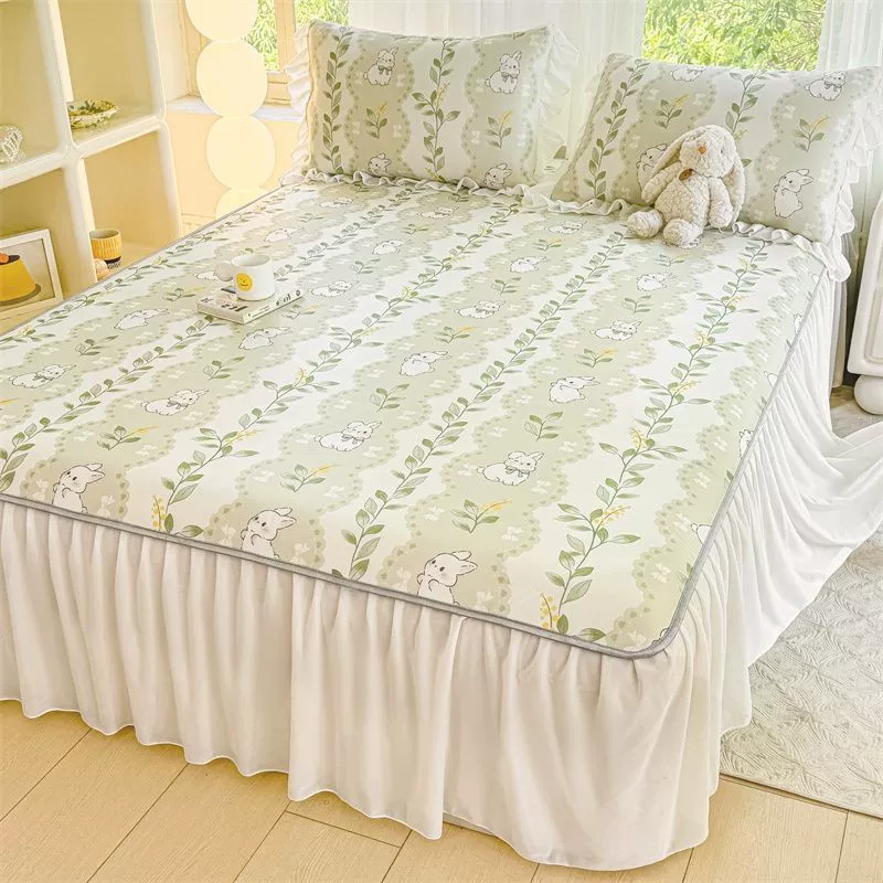 Mat, summer duvet, summer silk set, 4 piece set