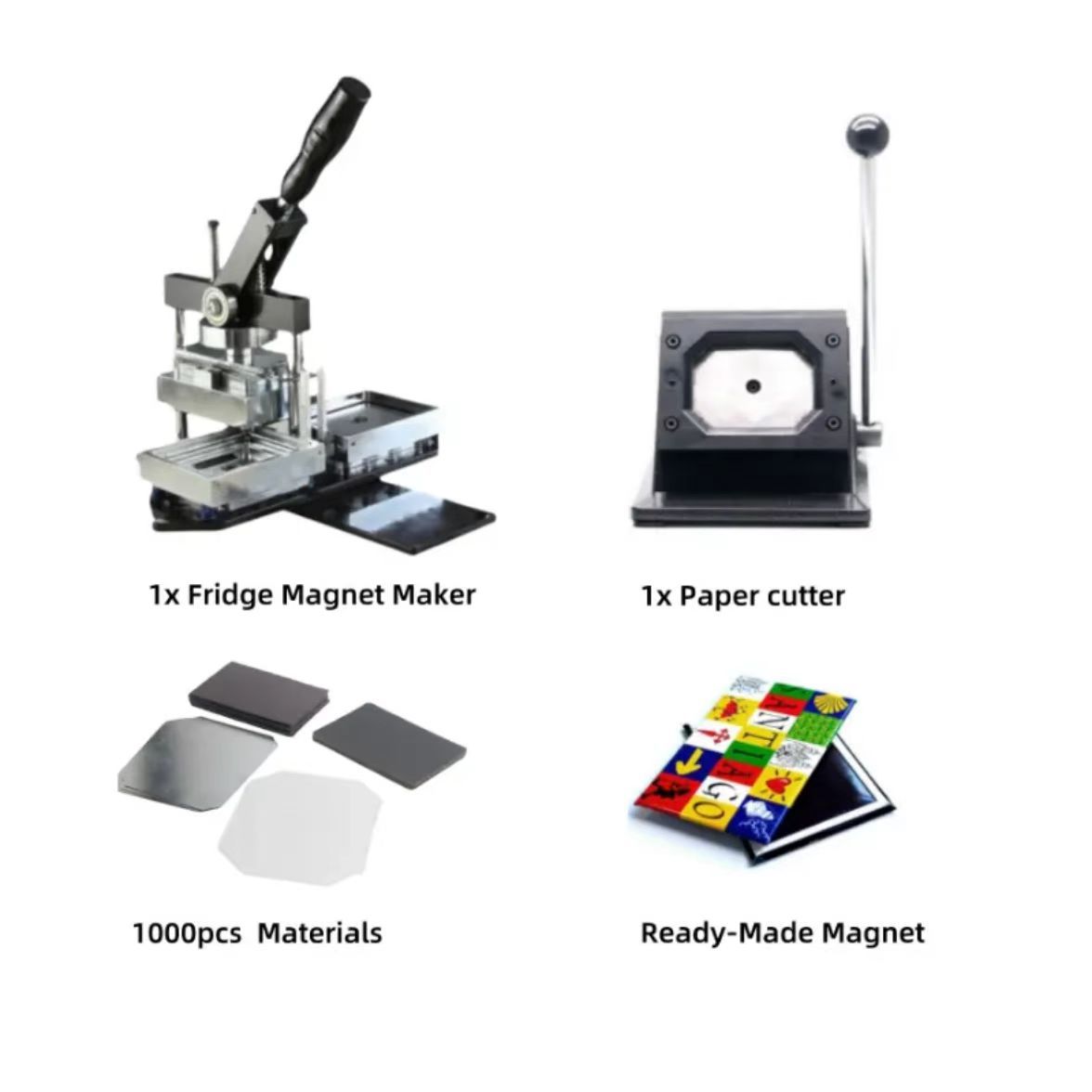 Refrigerador rectangular máquina de placa de placa de placa de pecho rotativa de estaño totalmente metálico máquina de placa de placa incluida Square