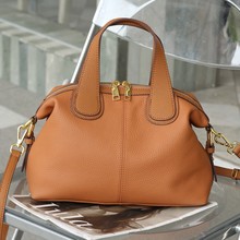 2024新款斜挎包时尚大容量高级感洋气TOGO头层牛皮手提单肩真皮包