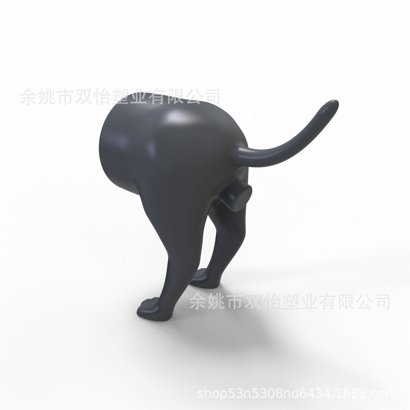 Cross-border Hot Pooping Dog Butt Pasta de dientes Topper caca Dog Butt Pasta de dientes cubierta