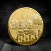 Tourist Attractions Commemorative Coins Songshan Shaolin Temple Medals Gold and Silver Coins Metal Crafts City Cultural Tourism Commemorations