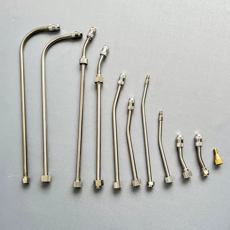 定电动喷雾器喷杆高压喷嘴38cm雾化多喷头配件打药机多功能长杆