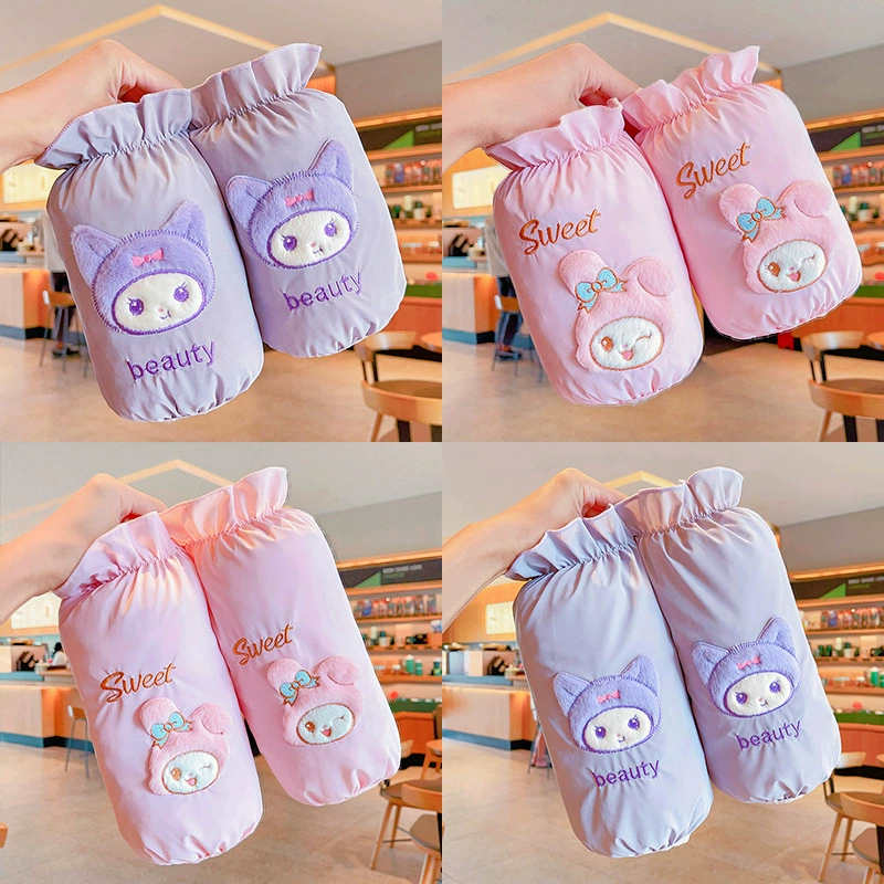 Детские осенние и зимние рукава для девочек противообрастающих манжеты детские пуховики длинные рукава водонепроницаемые и грязные рукава для девочек