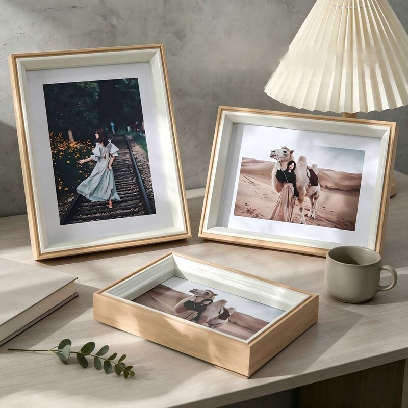Nordic minimalist photo frame for tabletop or wall hanging, 6-inch, 7-inch, 8inch 10inch A4 decorative picture frame