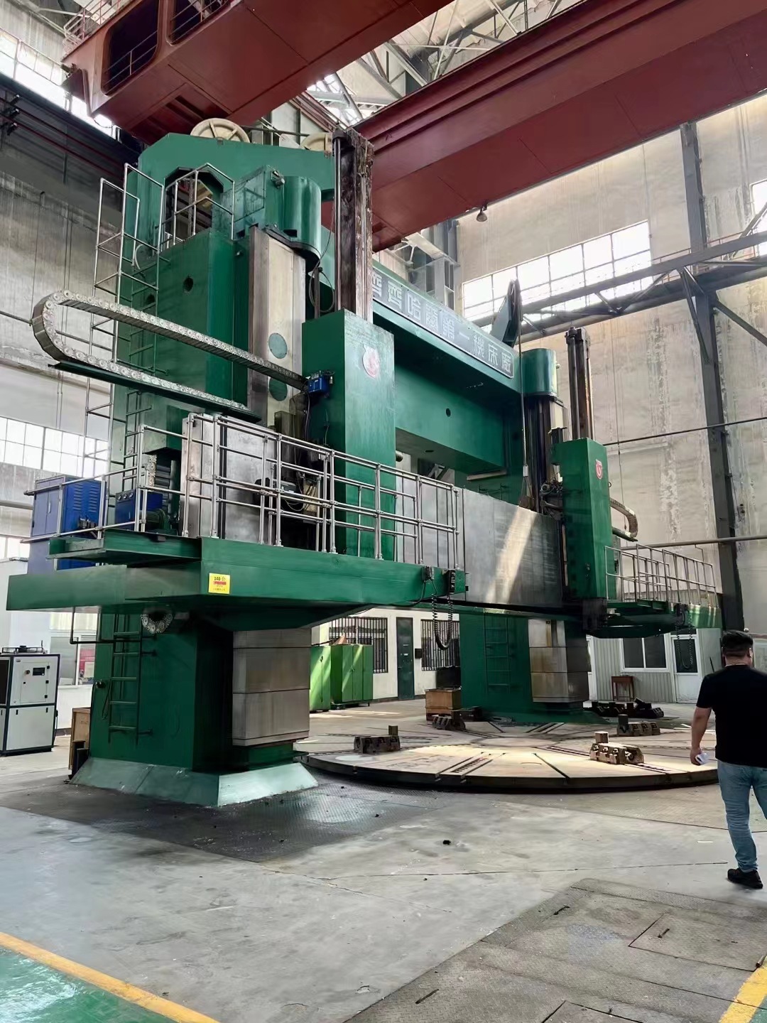 处理二手齐齐哈尔DVT800x50-100Q-NC数控立式车床二手数控立车