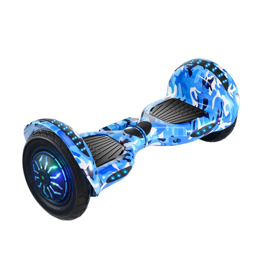 Coche de equilibrio para niños de 7 pulgadas Coche de oscilación de dos ruedas para adultos para niños Bluetooth caballo corriendo Luz Coche de equilibrio eléctrico para niños