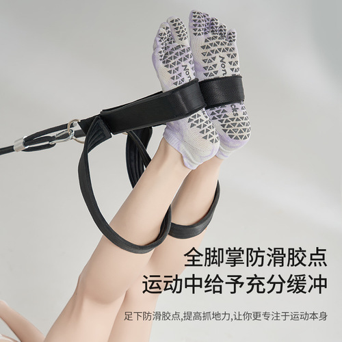 Five-Finger Non-Slip Professional Women's Cotton Color Dyeing Fashion Sports Toe Socks, Cross-Border Exclusive Pilates Socks