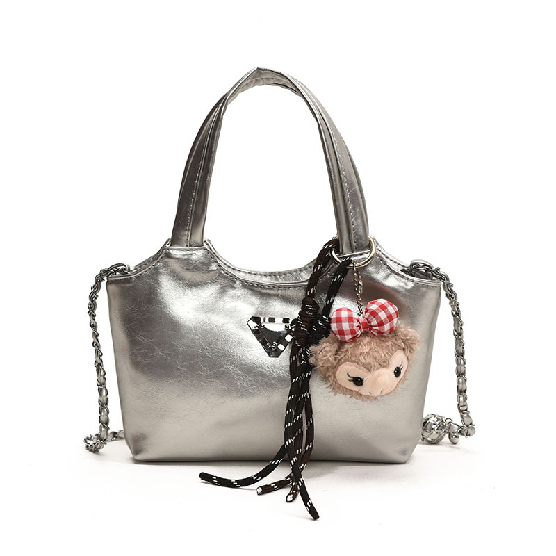 Bolso de mano explosivo transfronterizo para mujeres 2025 primavera nueva cadena de bolso de hombro universal de alta calidad bolso de cubo de agua