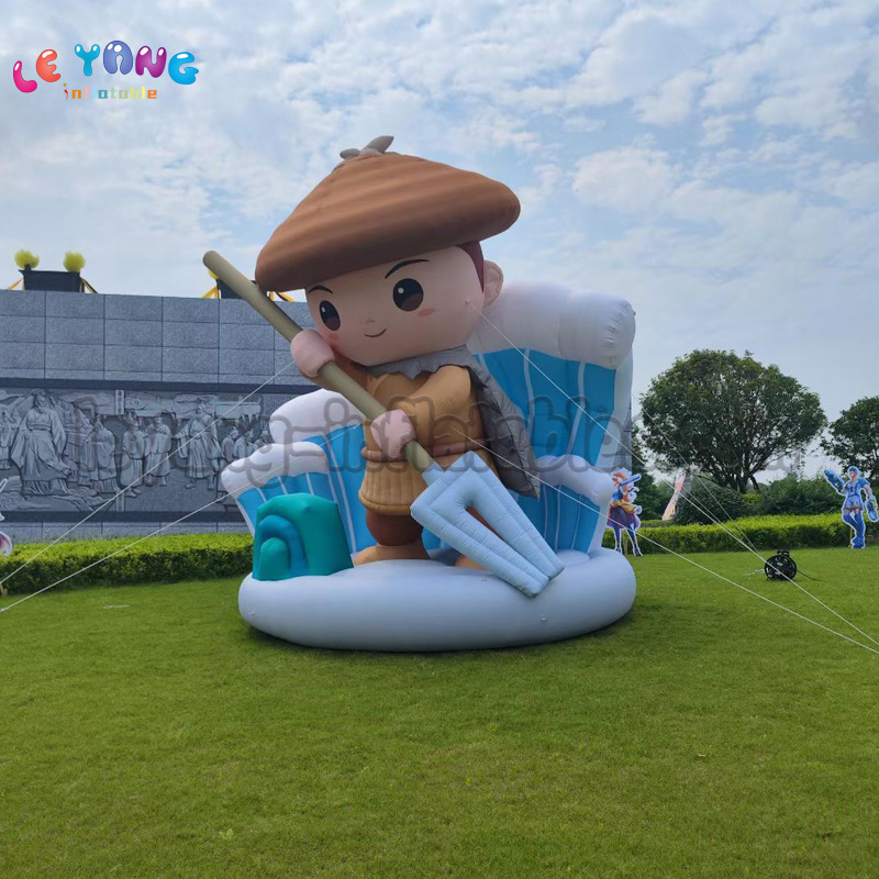 充气卡通气模美陈美景舞美设计气模源头工厂定制仿真动物气模