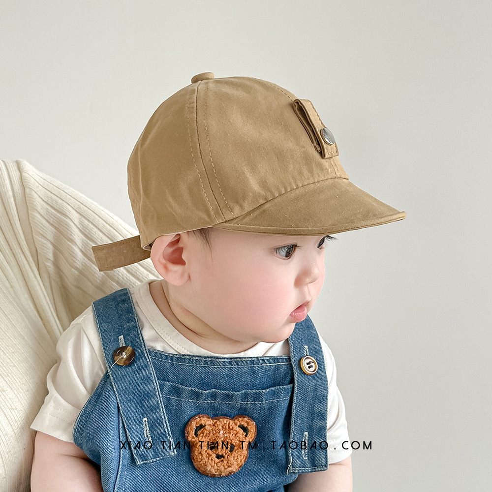 Sombrero de bebé, niño y niña, moda, nicho, gafas de todo fósforo, gorra de una pieza, sombrilla de verano para bebé, gorra de béisbol