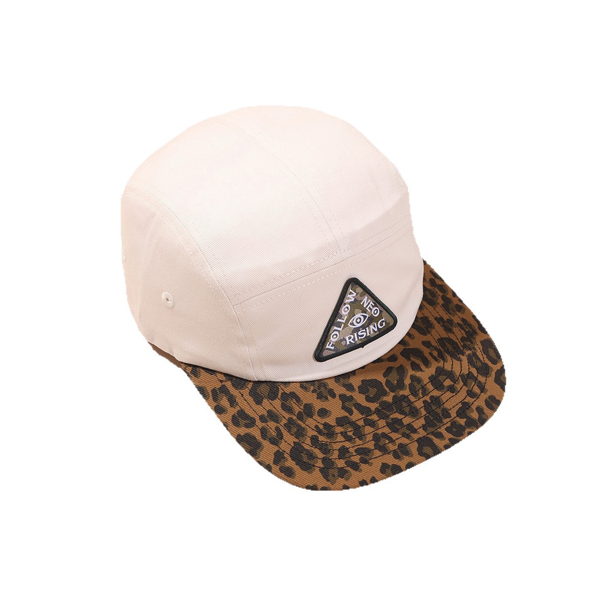 Sombreros para adultos comercio exterior transfronterizo puede personalizar logotipo nuevo retrógrado leopardo sombrero de béisbol de color de color gorro de lengua plana image 6