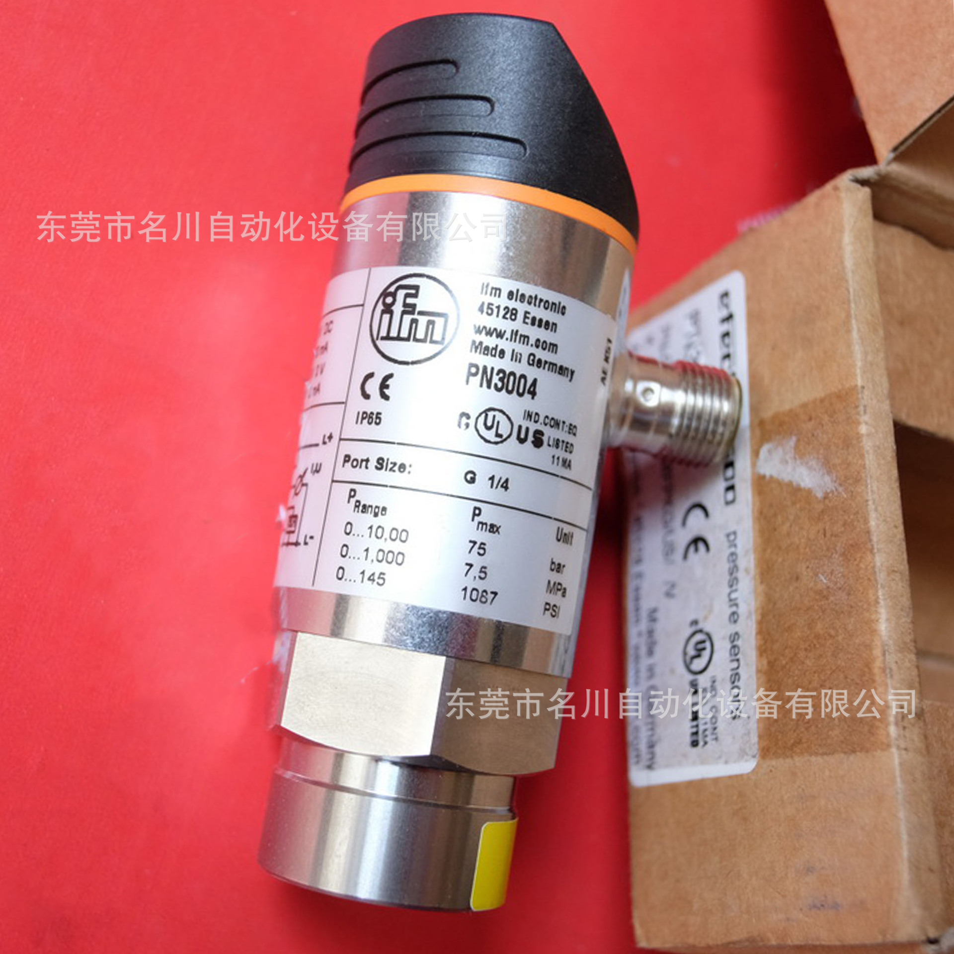 IFM易福门 PN3004 压力传感器 全新仪价出售