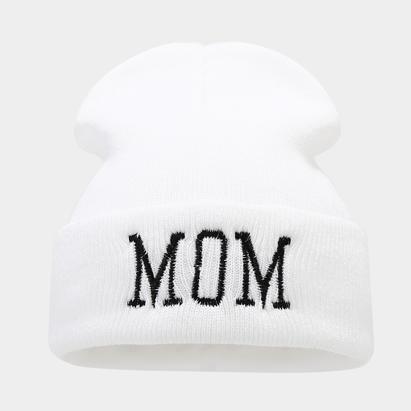 Unisex Basic Letter Embroidery Eaveless Wool Cap display picture 3