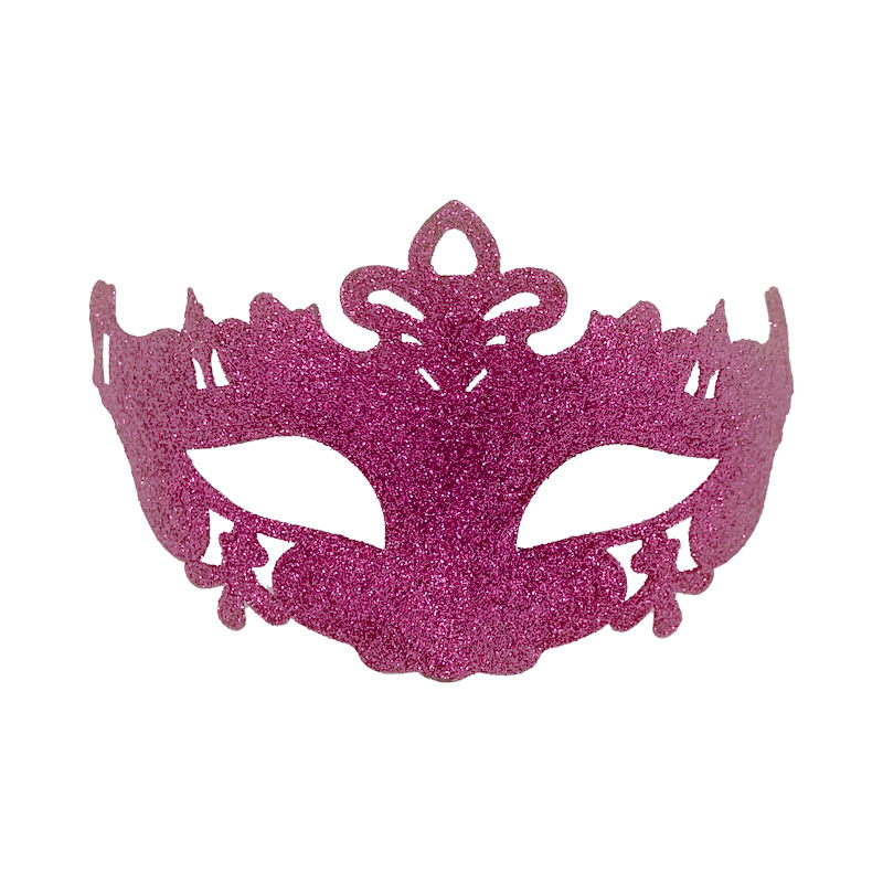 Máscaras negras de Halloween transfronterizas máscaras venecianas máscaras de hadas máscaras de alto valor de polvo