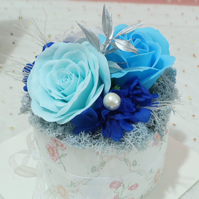 Soap contains rose